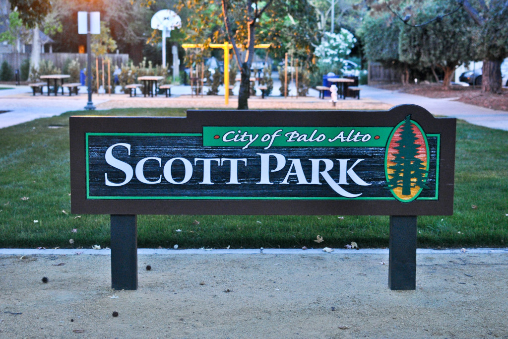 Scott Park Sign